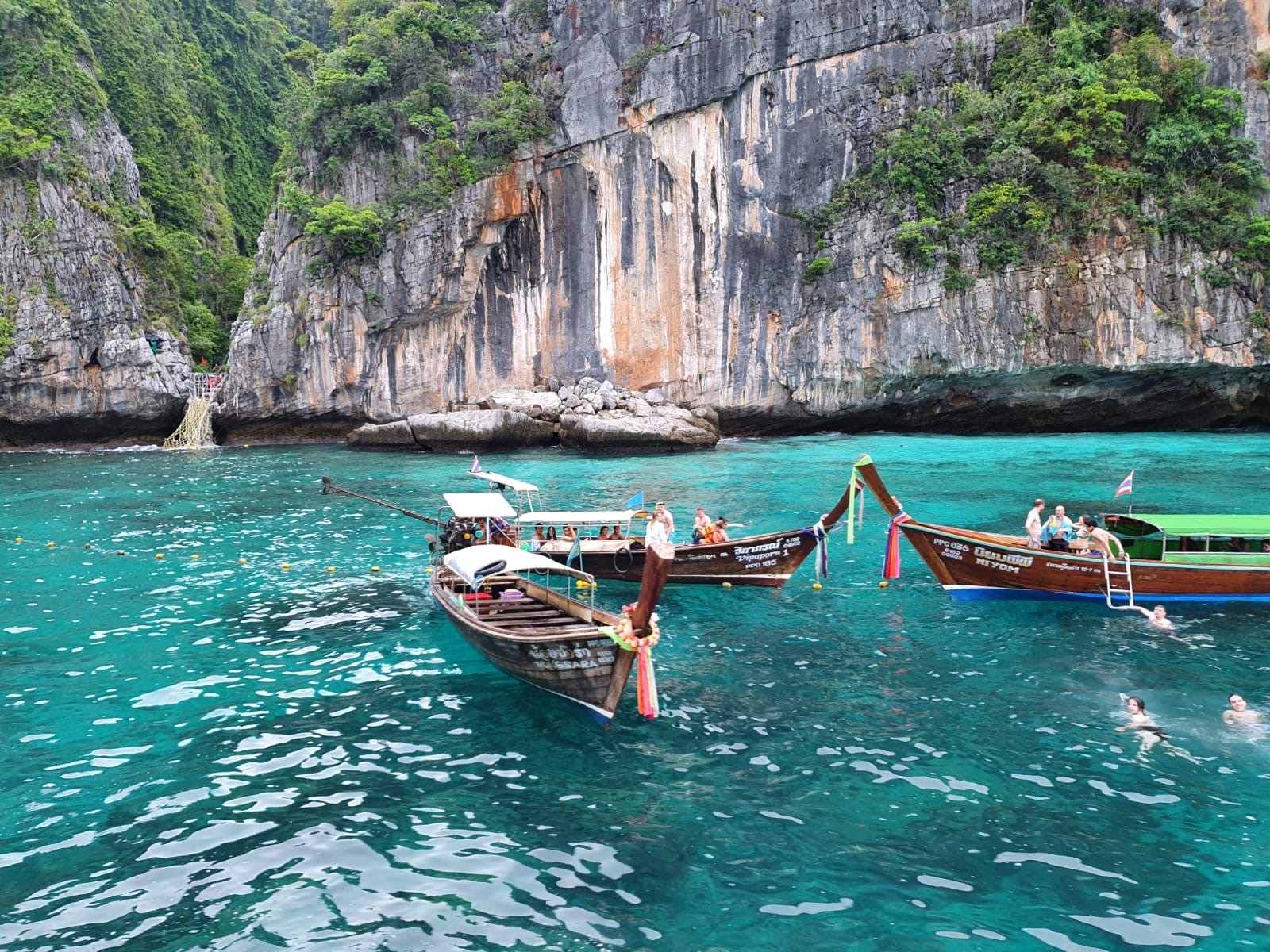 small boats in Thailand